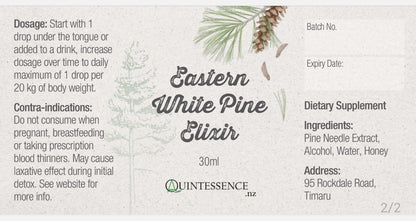 Eastern White Pine Elixir 30ml - Quintessence