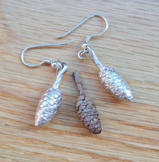 Pinecone Earrings